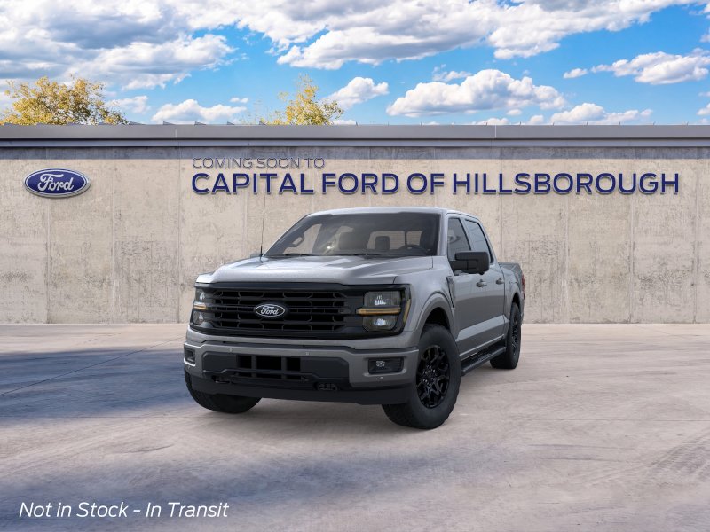 New 2026 Carbonized Gray Metallic Ford XLT image 2