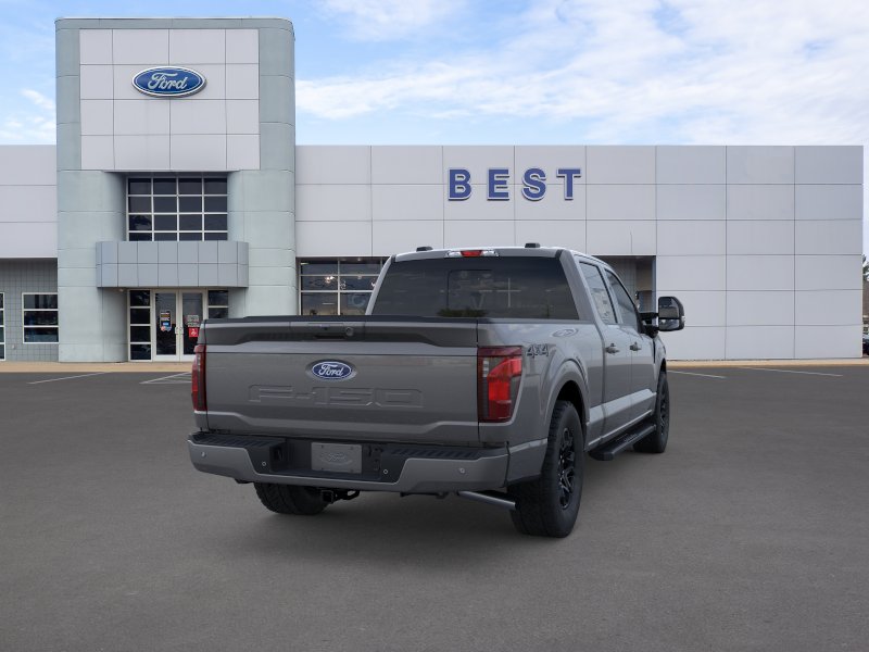 New 2026 Carbonized Gray Metallic Ford XLT image 8