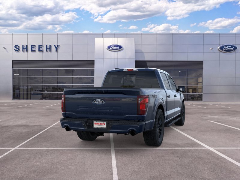New 2026 Antimatter Blue Metallic Ford XLT image 8