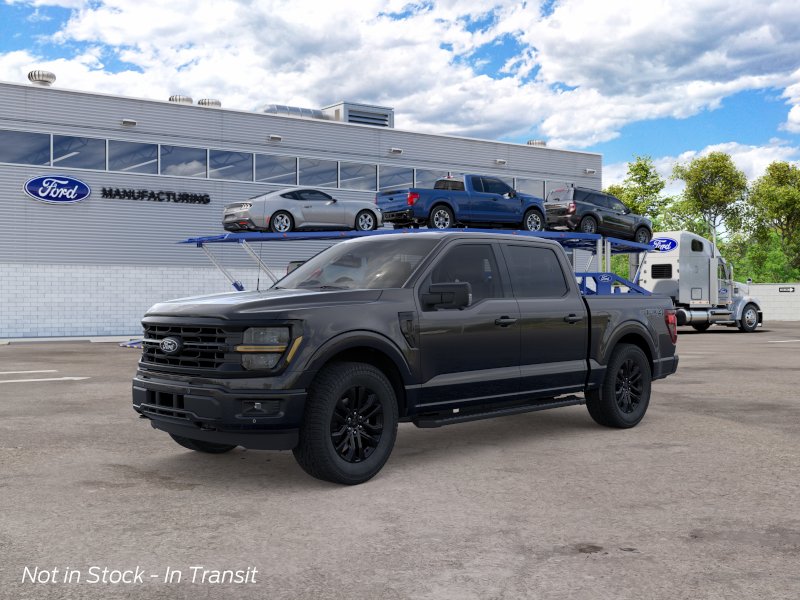 New 2026 Agate Black Metallic Ford XLT image 3