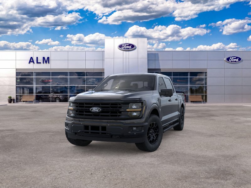 New 2026 Agate Black Metallic Ford XLT image 2