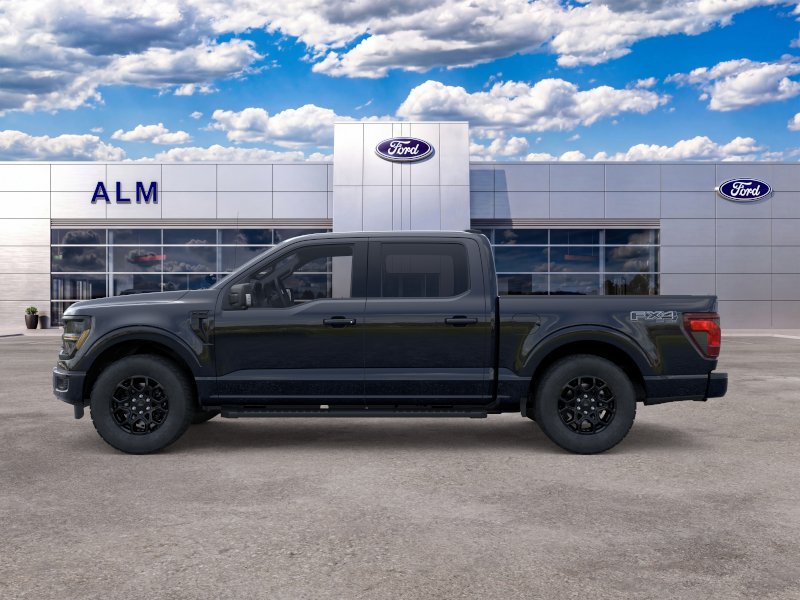 New 2026 Agate Black Metallic Ford XLT image 3