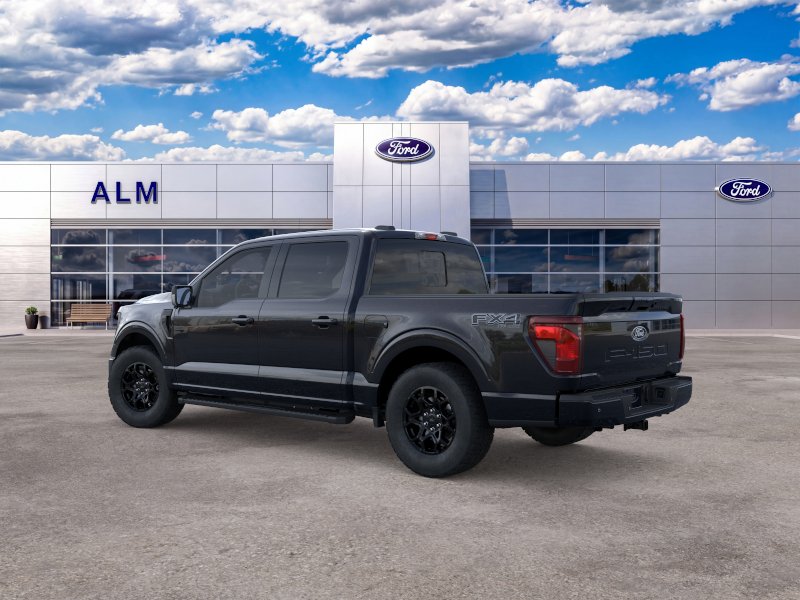 New 2026 Agate Black Metallic Ford XLT image 4