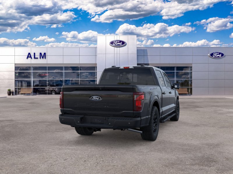 New 2026 Agate Black Metallic Ford XLT image 8