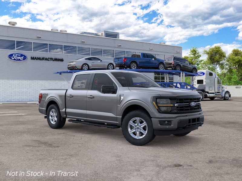 New 2026 Carbonized Gray Metallic Ford XLT image 9