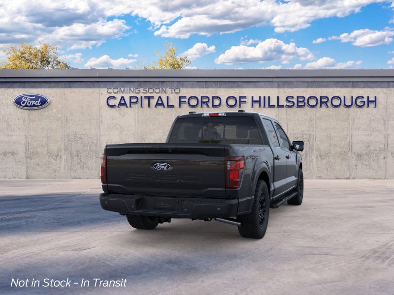 New 2026 Agate Black Metallic Ford XLT image 8