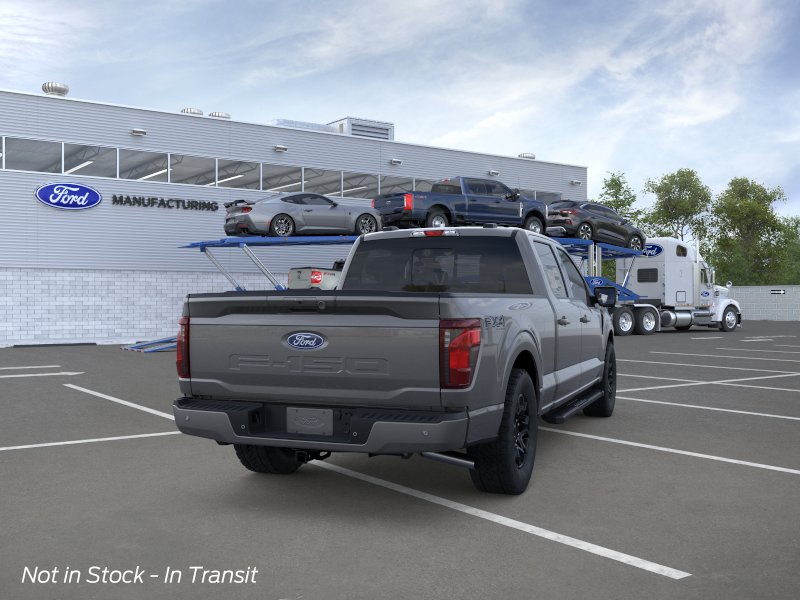 New 2026 Carbonized Gray Metallic Ford XLT image 8