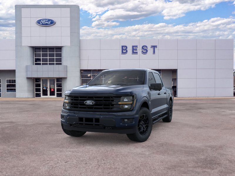 New 2026 Antimatter Blue Metallic Ford XLT image 2