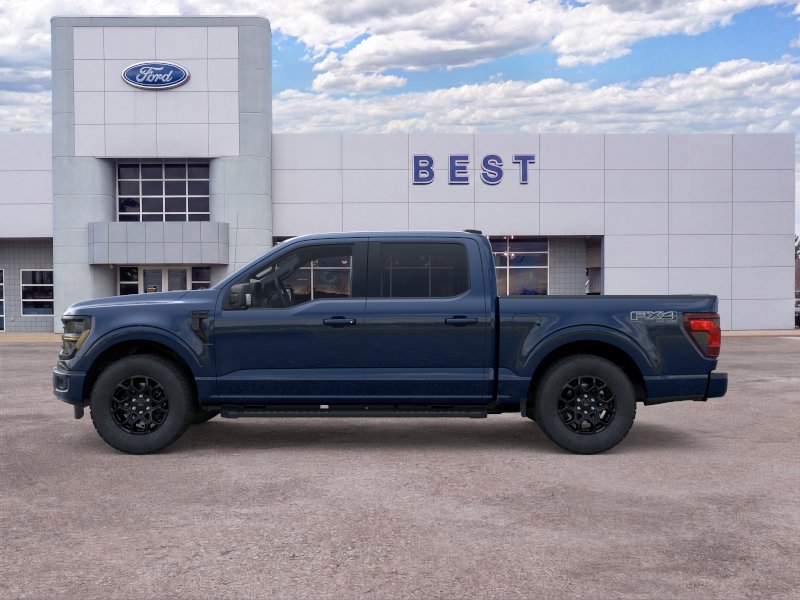New 2026 Antimatter Blue Metallic Ford XLT image 3