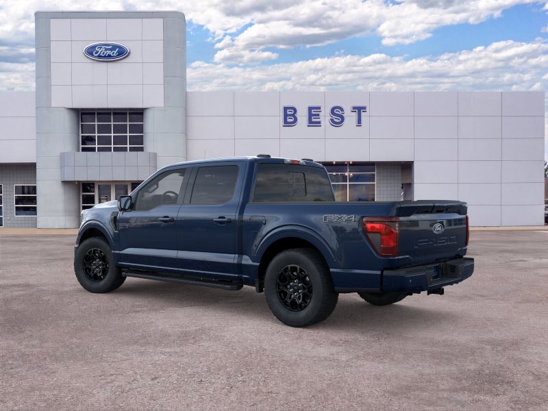 New 2026 Antimatter Blue Metallic Ford XLT image 4