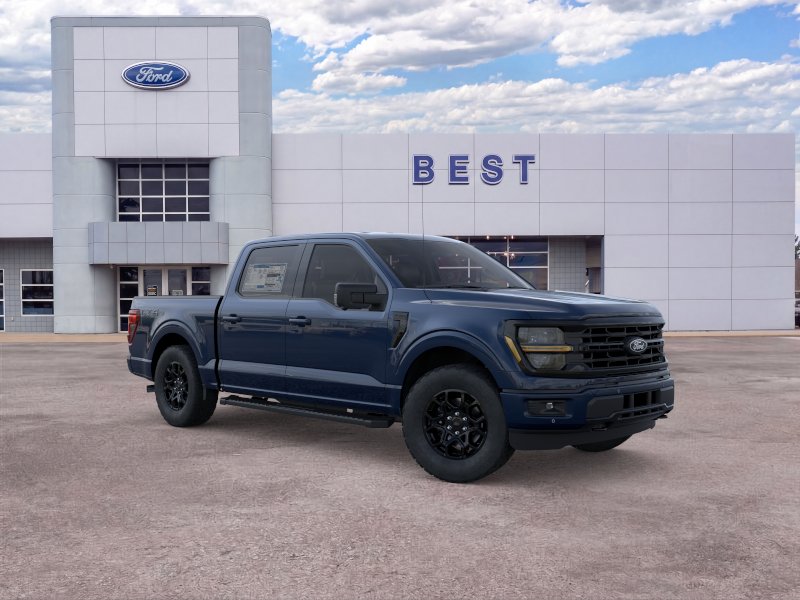 New 2026 Antimatter Blue Metallic Ford XLT image 7