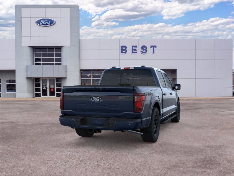 New 2026 Antimatter Blue Metallic Ford XLT image 8