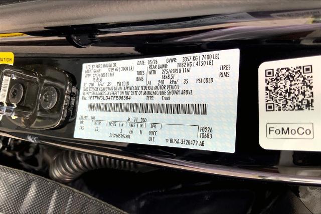 New 2026 Agate Black Metallic Ford XLT image 31