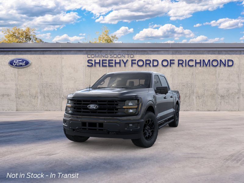 New 2026 Agate Black Metallic Ford XLT image 3