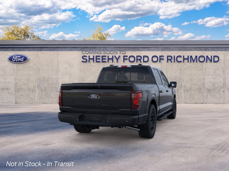 New 2026 Agate Black Metallic Ford XLT image 8