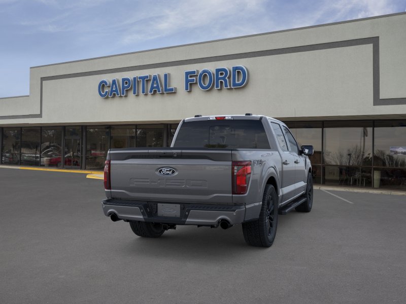 New 2026 Carbonized Gray Metallic Ford XLT image 8