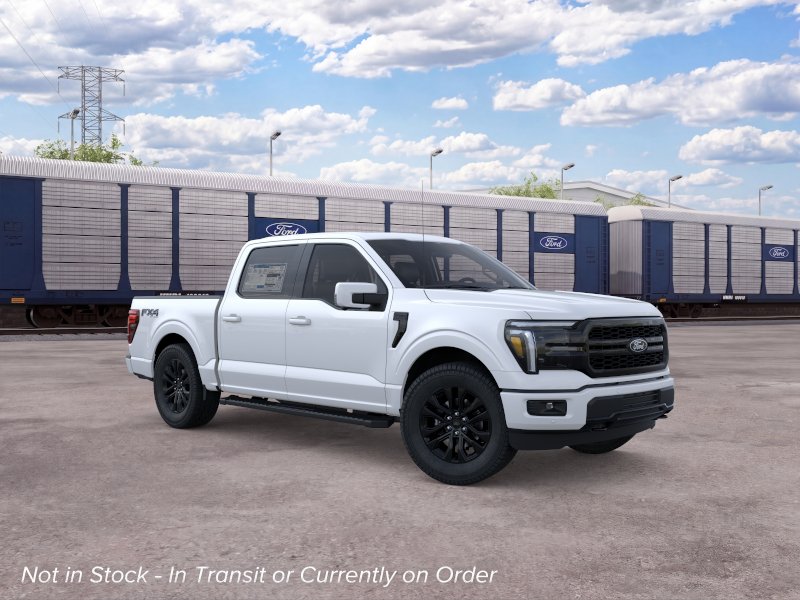 New 2026 Star White Metallic Tri-Coat Ford LARIAT image 29