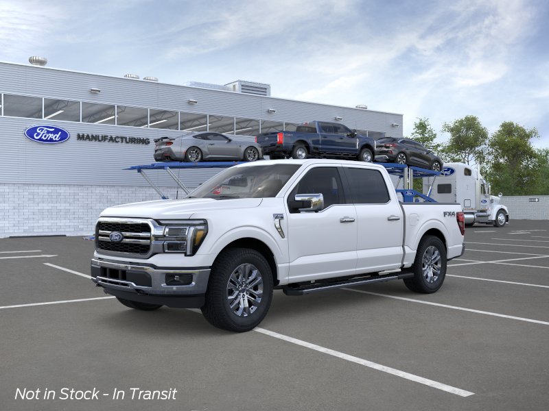 New 2026 Star White Metallic Tri-Coat Ford Lariat® image 2