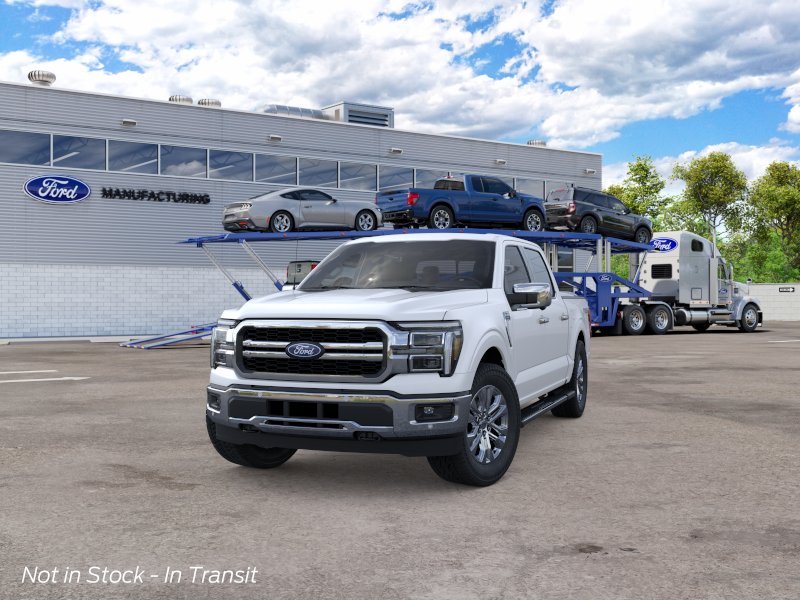 New 2026 Star White Metallic Tri-Coat Ford Lariat® image 3