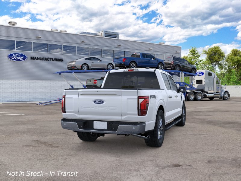 New 2026 Star White Metallic Tri-Coat Ford Lariat® image 8