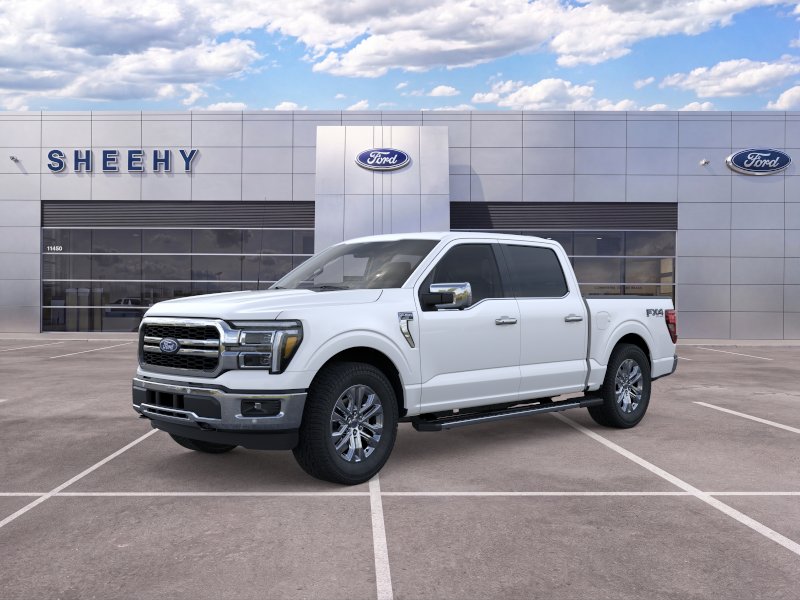 New 2026 Star White Metallic Tri-Coat Ford Lariat® image 3