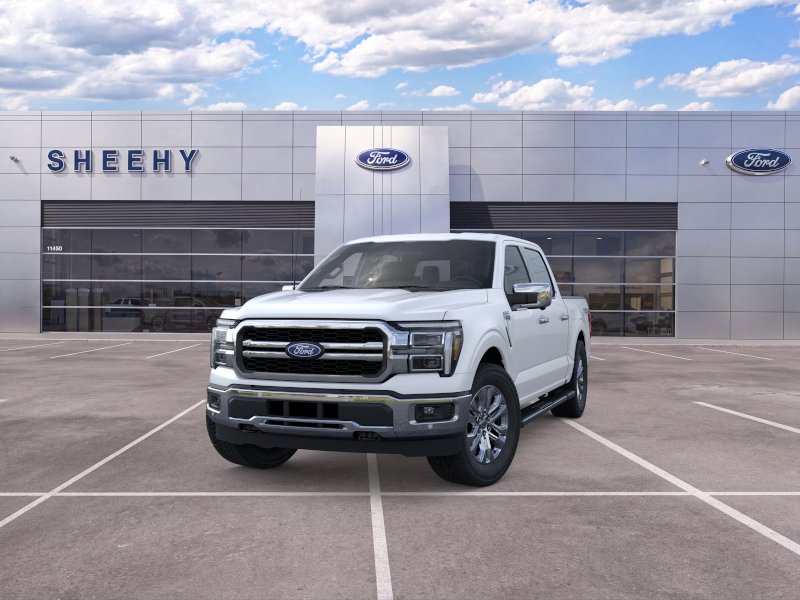 New 2026 Star White Metallic Tri-Coat Ford Lariat® image 4