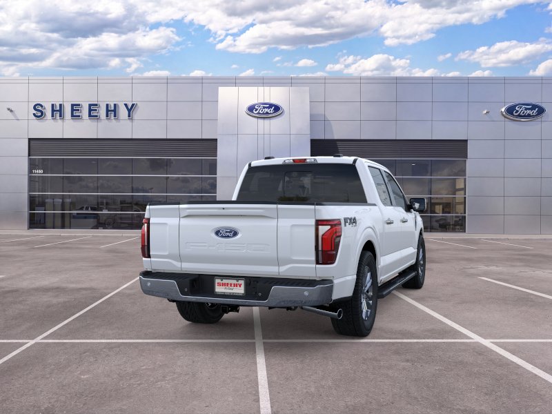 New 2026 Star White Metallic Tri-Coat Ford Lariat® image 8