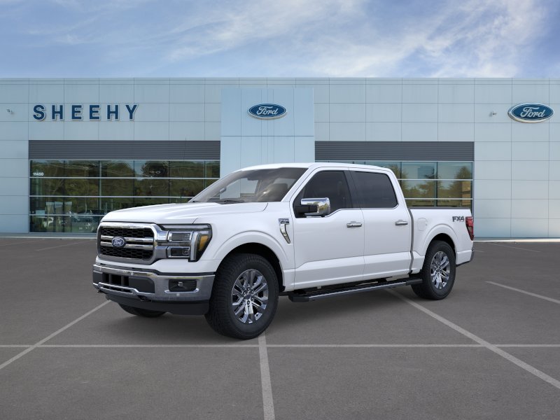 New 2026 Star White Metallic Tri-Coat Ford Lariat image 25