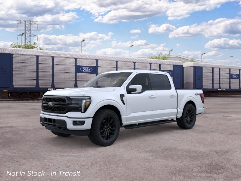 New 2026 Star White Metallic Tri-Coat Ford Lariat® image 2