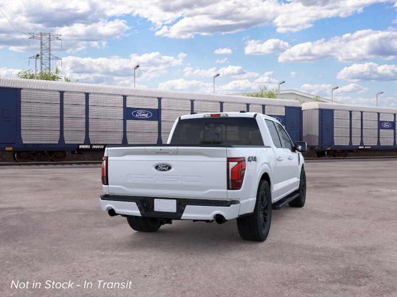 New 2026 Star White Metallic Tri-Coat Ford Lariat® image 8