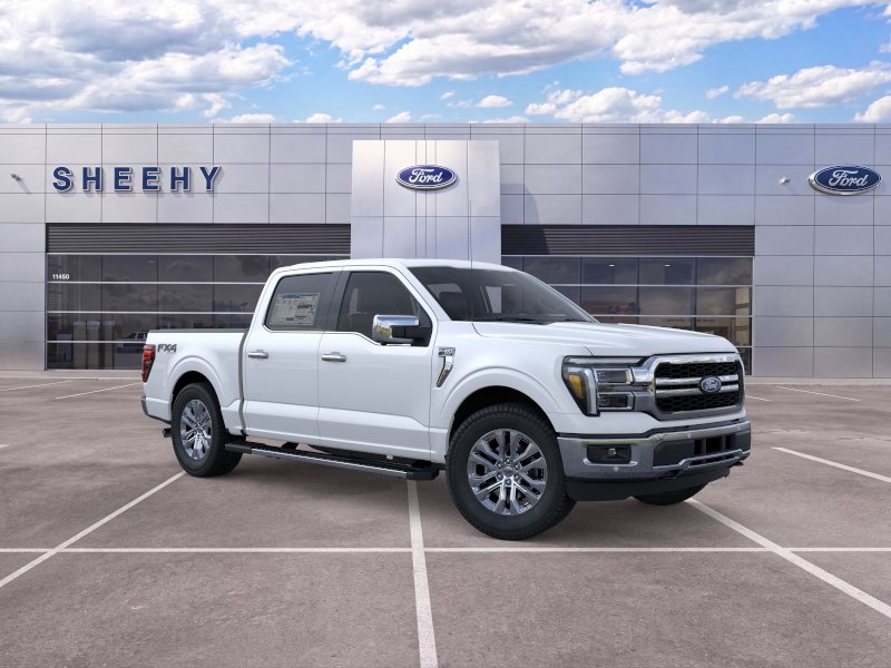 New 2026 Star White Metallic Tri-Coat Ford Lariat image 23