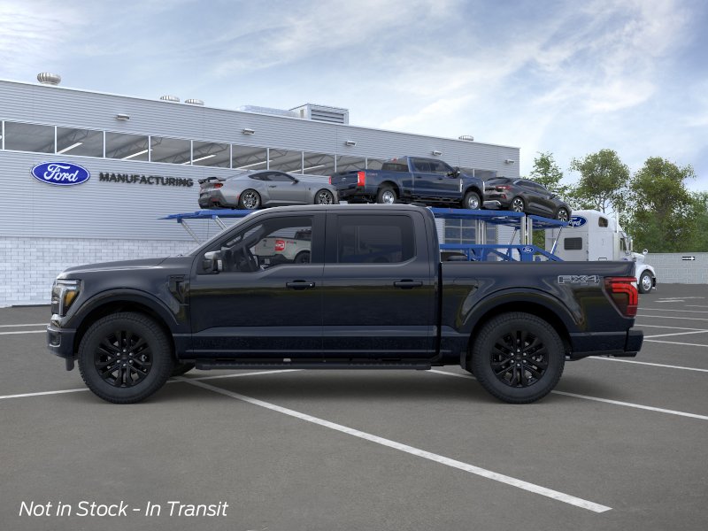 New 2026 Agate Black Metallic Ford Lariat image 6