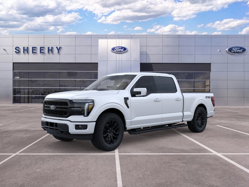 New 2026 Star White Metallic Tri-Coat Ford Lariat image 25