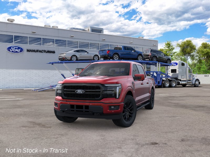 New 2026 Ruby Red Metallic Tinted Clearcoat Ford Lariat® image 2