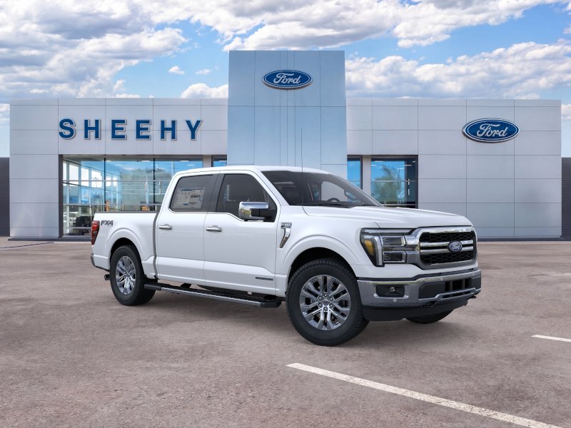 New 2026 Star White Metallic Tri-Coat Ford Lariat image 23