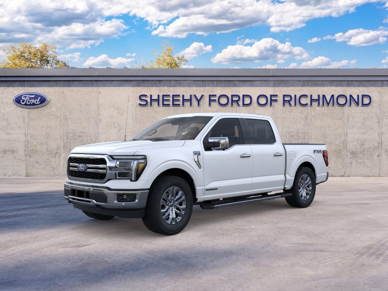 New 2026 Star White Metallic Tri-Coat Ford Lariat® image 2