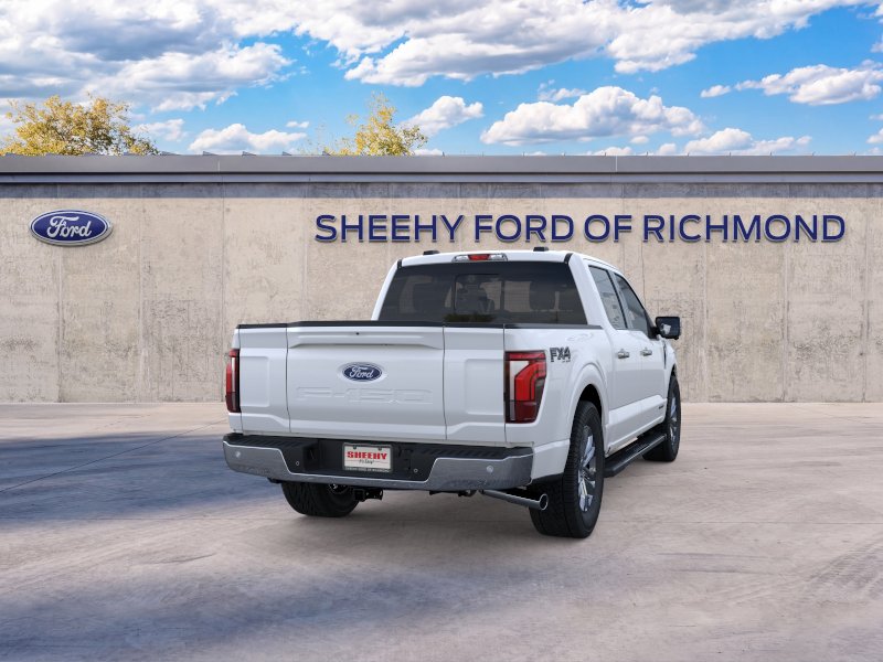 New 2026 Star White Metallic Tri-Coat Ford Lariat® image 8