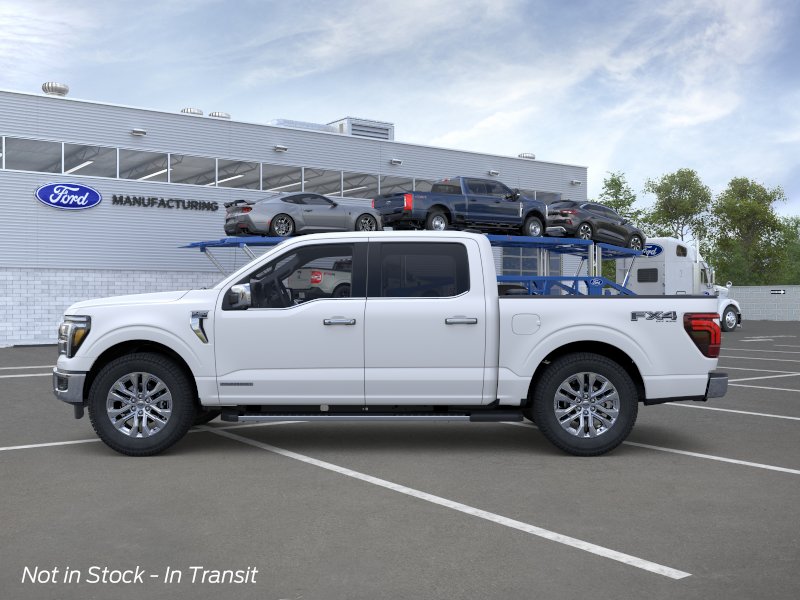New 2026 Star White Metallic Tri-Coat Ford Lariat image 27
