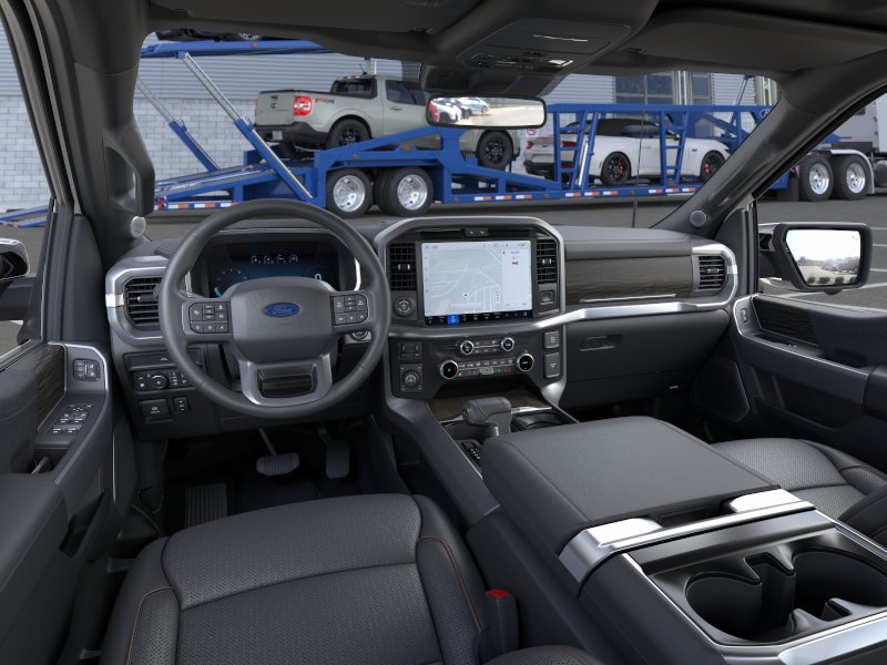 New 2026 Star White Metallic Tri-Coat Ford Lariat image 31