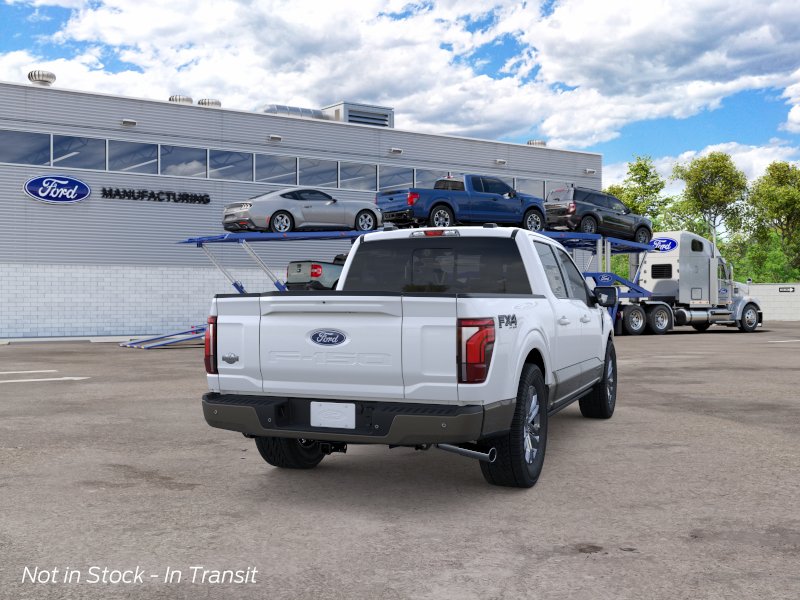 New 2026 Star White Metallic Tri-Coat Ford King Ranch image 30