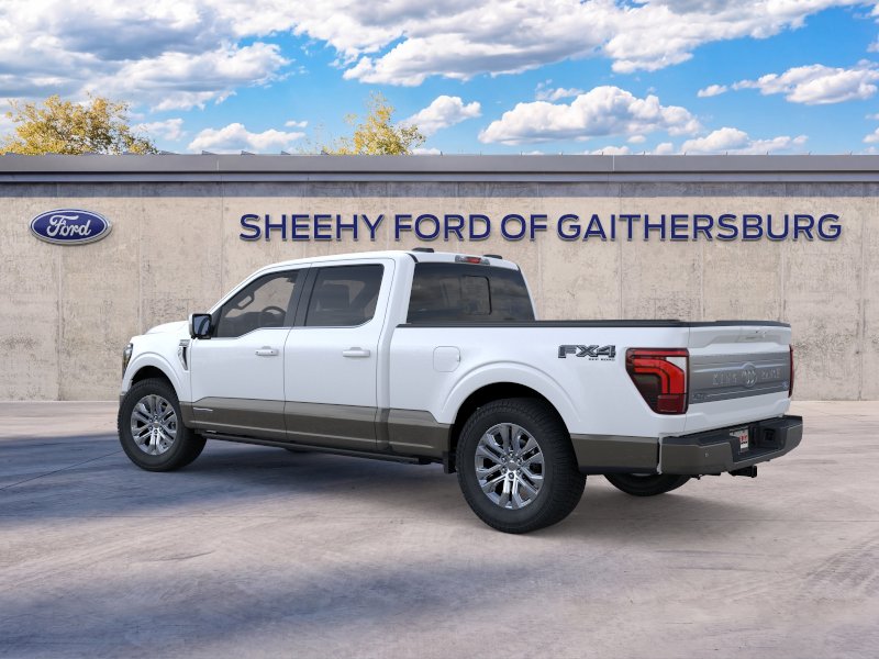 New 2026 Star White Metallic Tri-Coat Ford King Ranch image 27