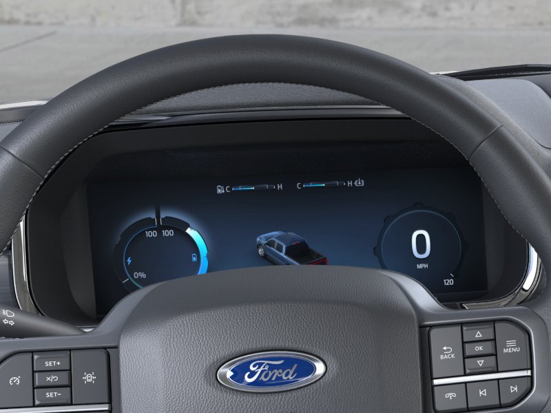New 2025 Agate Black Metallic Ford XLT image 14