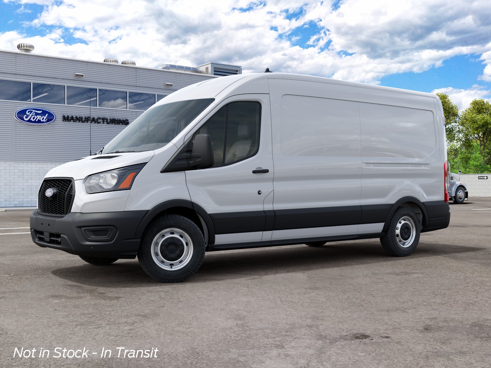 New 2027 Oxford White Ford Cargo Van image 2