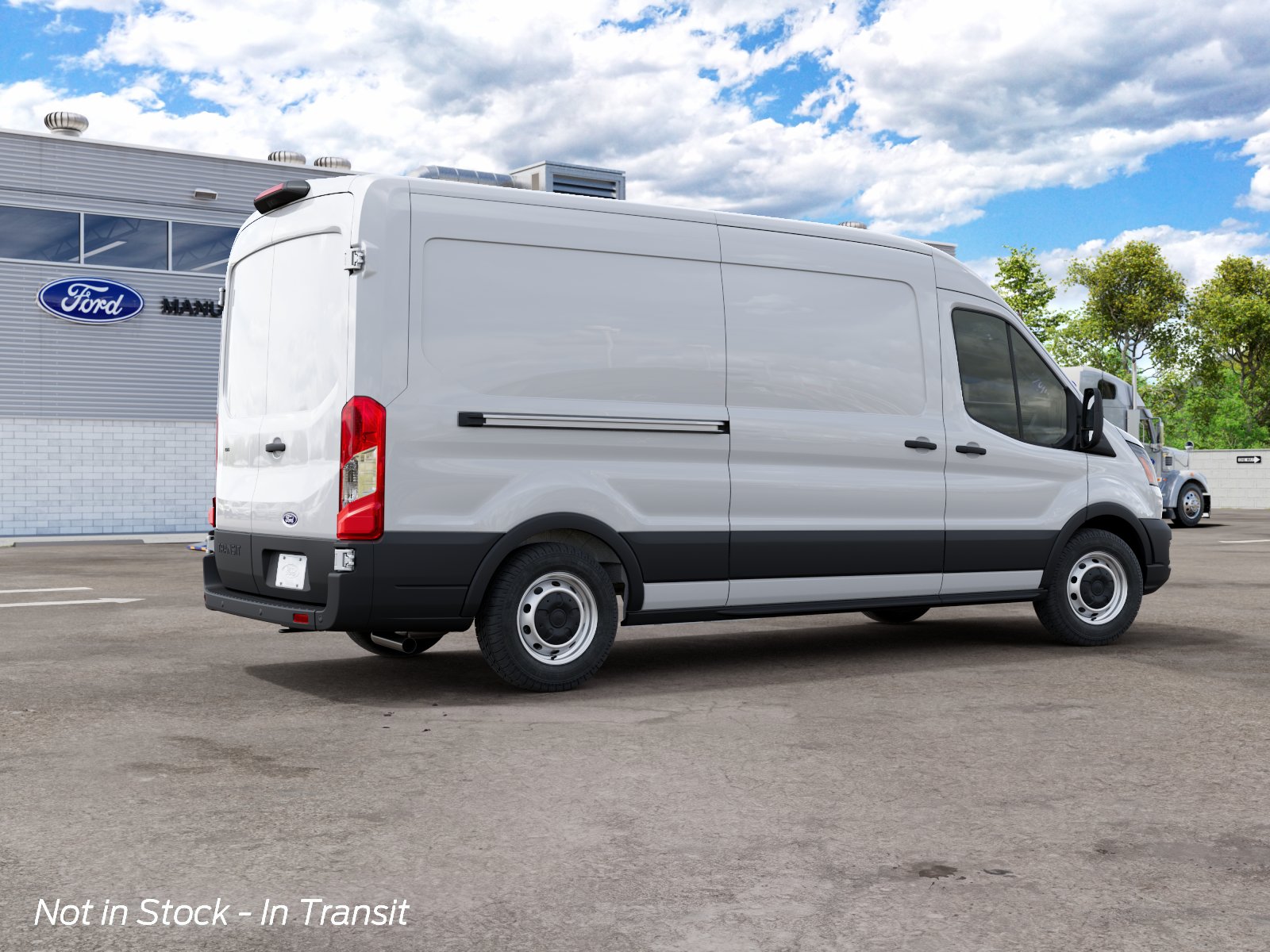 New 2027 Oxford White Ford Cargo Van image 6