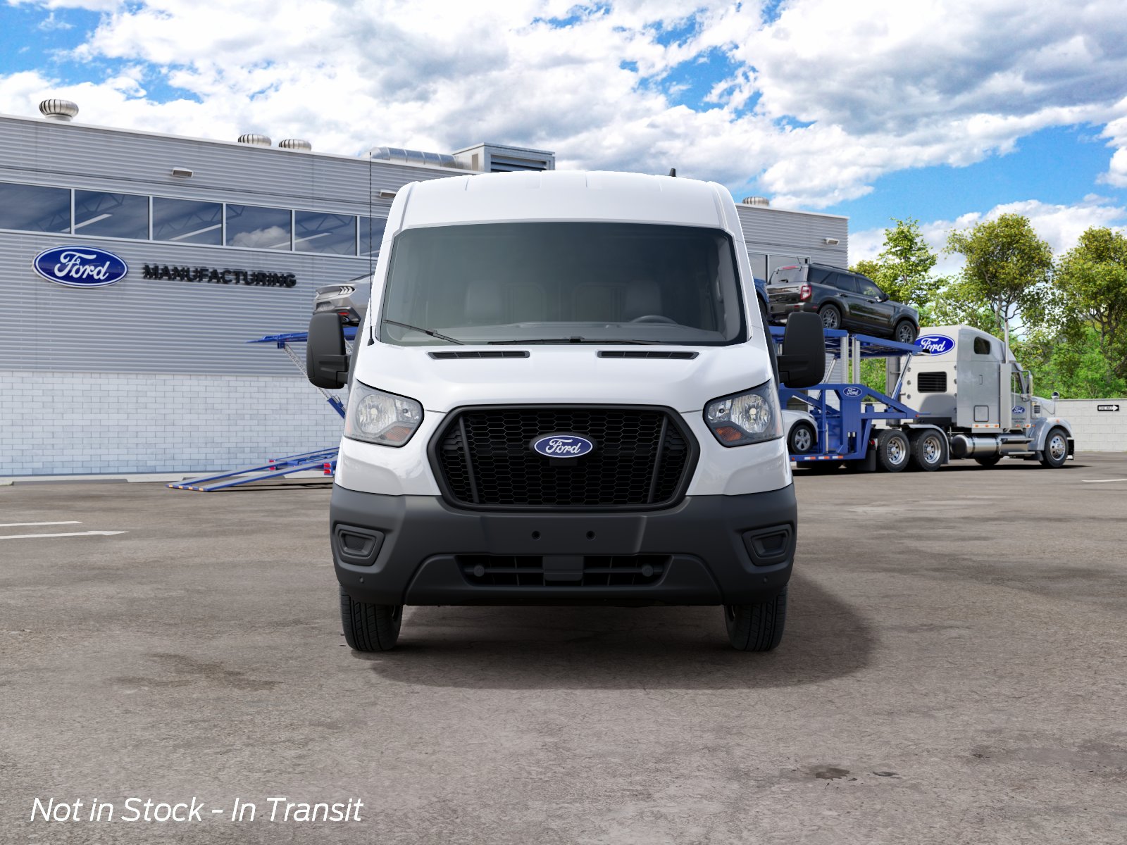 New 2027 Oxford White Ford Cargo Van image 7