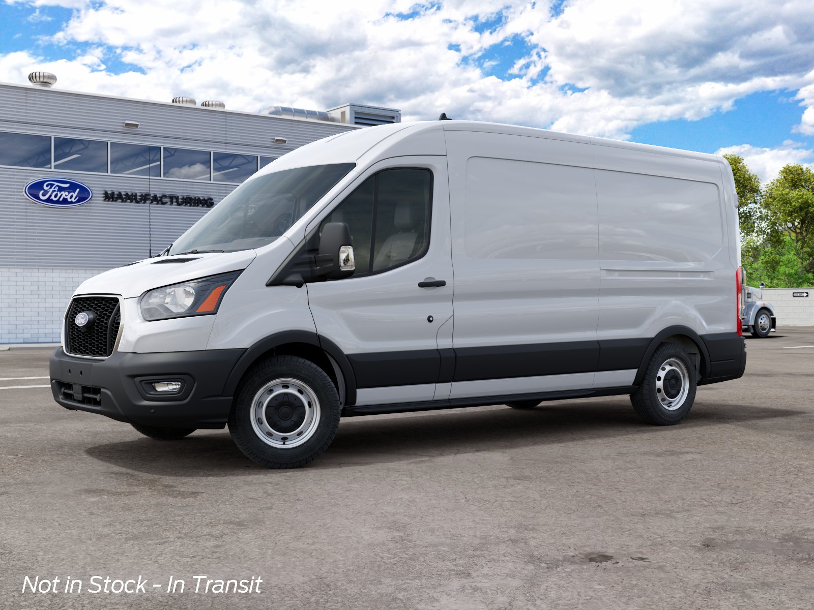 New 2027 Oxford White Ford Cargo Van image 2