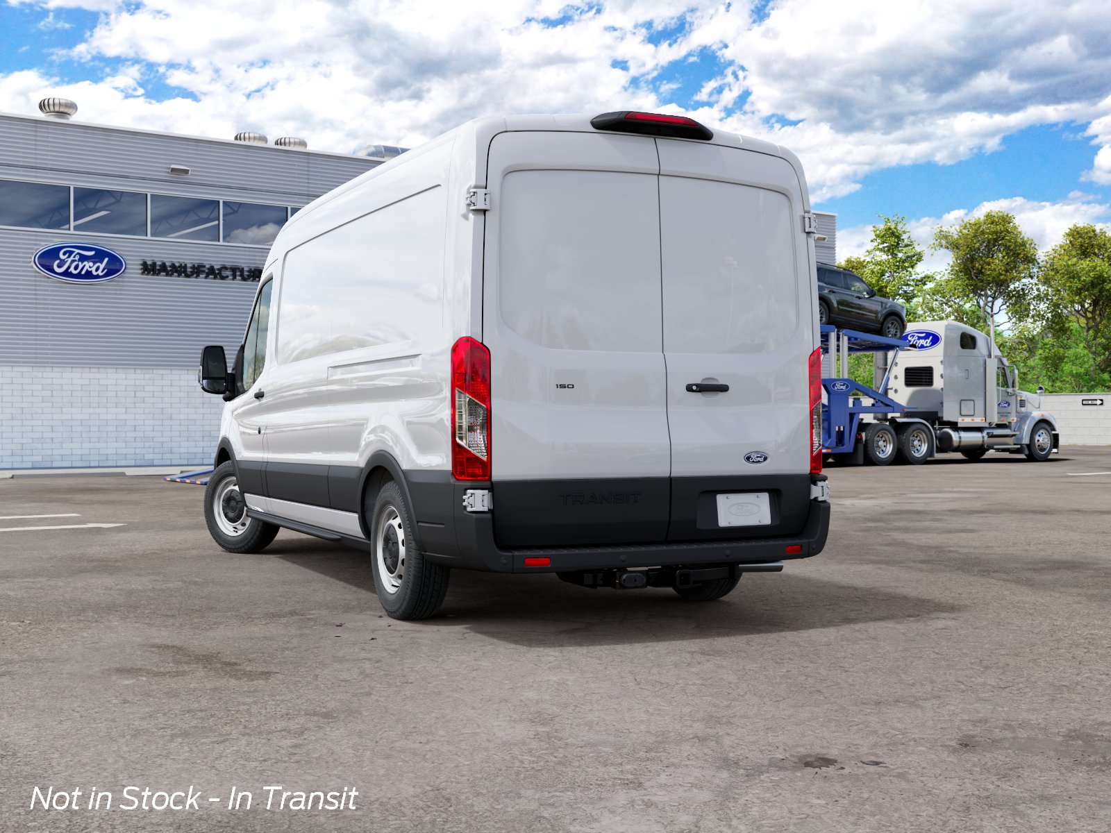New 2027 Oxford White Ford Cargo Van image 4