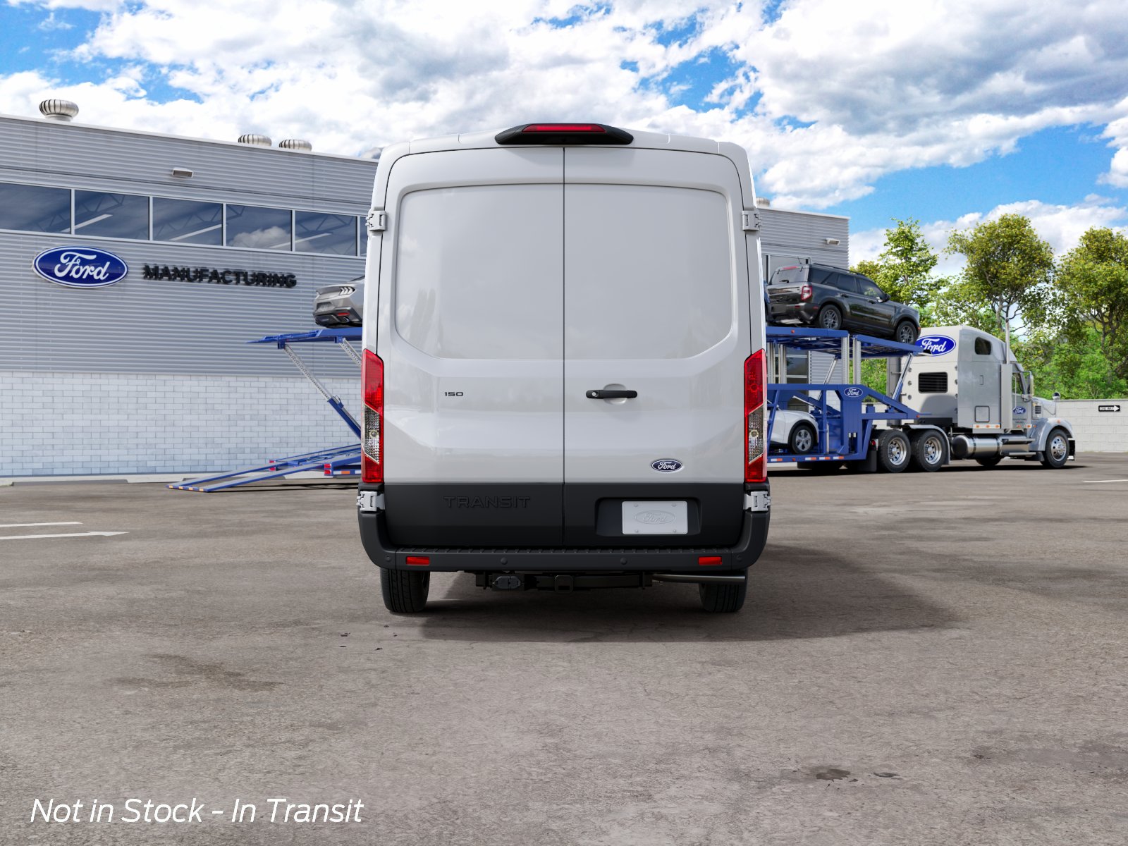 New 2027 Oxford White Ford Cargo Van image 5
