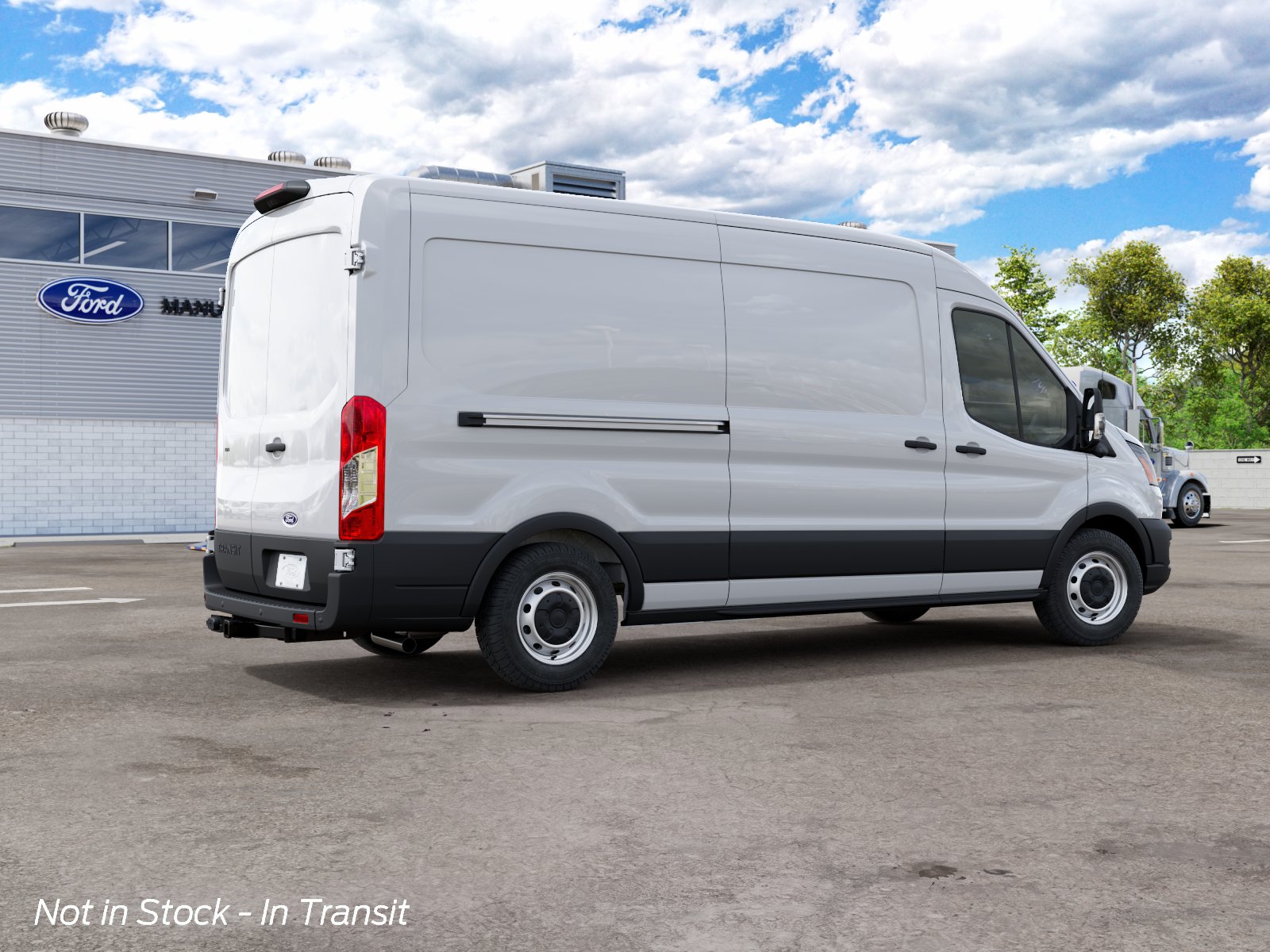 New 2027 Oxford White Ford Cargo Van image 6