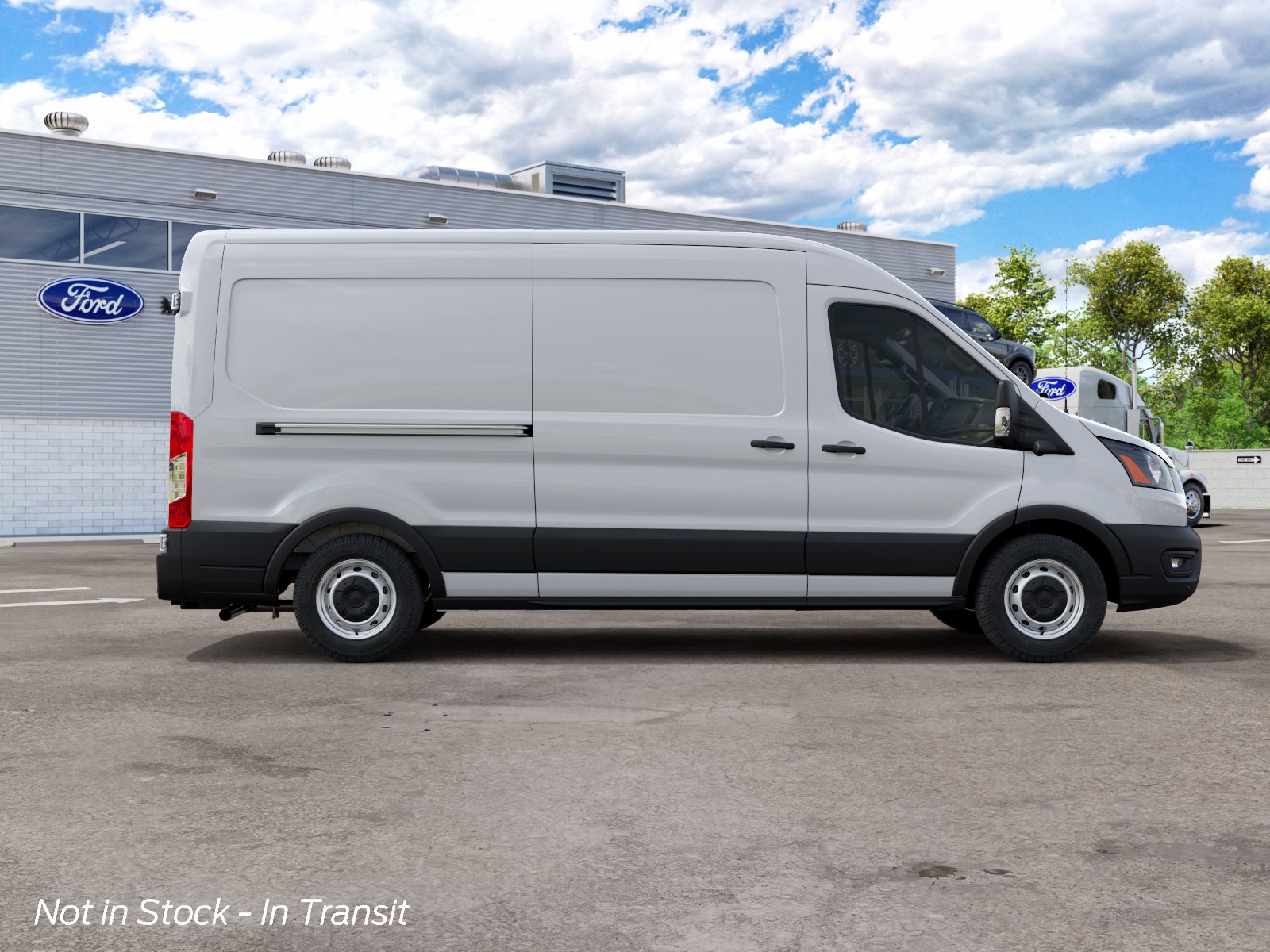 New 2027 Oxford White Ford Cargo Van image 8